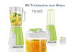 Standmixer mit zusätzlicher Trinkflasche 2 Geschwindigkeitsstufen Pulsfunktion Standmixer mit zusätzlicher Trinkflasche 2 Geschwindigkeitsstufen Pulsfunktion
