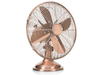 Retro-Ventilator kupferfarbig VE-5970 Retro-Tischventilator kupferfarbig 3 Leistungsstufen Ø 30cm Tragegriff