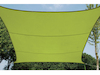 Sonnensegel Quadrat PEREL, Lime Grün, 360 x 360 cm, Wasserabweisend Sonnensegel Quadrat PEREL, Lime Grün, 360 x 360 cm, Wasserabweisend