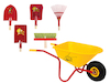 Gartengeräte-Set mit Schubkarre Großes Gartengeräte-Set mit Schubkarre -DIE BIENE MAJA-