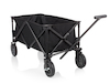 Praktischer Klappbarer Bollerwagen mit Teleskopstange, Ladegewicht: 70kg Praktischer Klappbarer Bollerwagen Schwarz mit Teleskopstange, Ladegewicht: 70kg