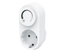 Steckdosendimmer / Dimmer-Adapter mit Drehschalter, 3-200 Watt Steckdosendimmer / Dimmer-Adapter mit Drehschalter, 3-200 Watt