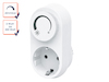Steckdosendimmer / Dimmer-Adapter mit Drehschalter, 3-200 Watt Steckdosendimmer / Dimmer-Adapter mit Drehschalter, 3-200 Watt