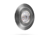LED Einbaustrahler Ø 8,8 cm, Nickel matt, schwenkbar, dimmbar über Wandschalter LED Einbaustrahler Ø 8,8 cm, Nickel matt, schwenkbar, dimmbar über Wandschalter