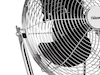 Tischventilator in silber, Ø 30cm, 55 Watt, 3 Leistungsstufen, 130° Winkel Bodenventilator in silber, Ø 30cm, 55 Watt, 3 Leistungsstufen, 130° Winkel