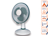 Oszillierender Tischventilator mit 23 cm Durchmesser, 2 Stufen, Camping geeignet Oszillierender Tischventilator mit 23 cm Durchmesser, 2 Stufen, Camping geeignet