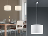 Trio Pendelleuchte Serie 3033 Stoff weiß LED 303300101 Trio Pendelleuchte Serie 3033 Stoff weiß LED 303300101
