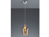 Ausgefallene Hängeleuchte CALAIS, Glas champagner, Ø 20cm, E27 max. 60W Ausgefallene Hängeleuchte CALAIS, Glas champagner, Ø 20cm, E27 max. 60W