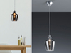Ausgefallene Hängeleuchte CALAIS, Rauchglas / Smoke, Ø 20cm, E27 max. 60W Ausgefallene Hängeleuchte CALAIS, Rauchglas / Smoke, Ø 20cm, E27 max. 60W