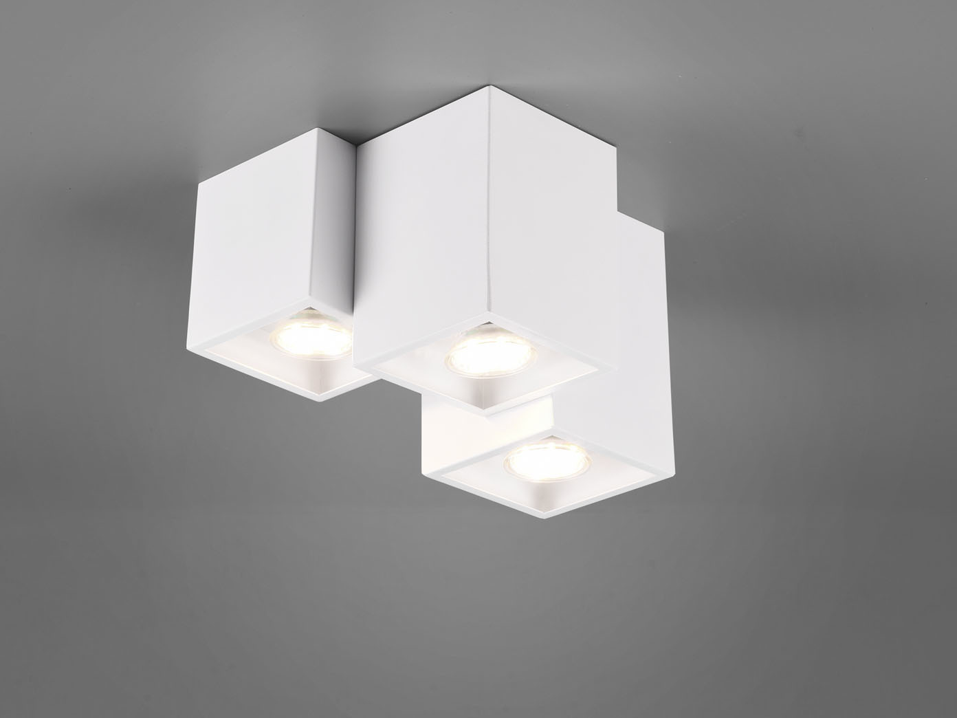 Deckenstrahler Design LED Deckenspot Deckenlampe Lampe Flur Spots Kopf beweglich 