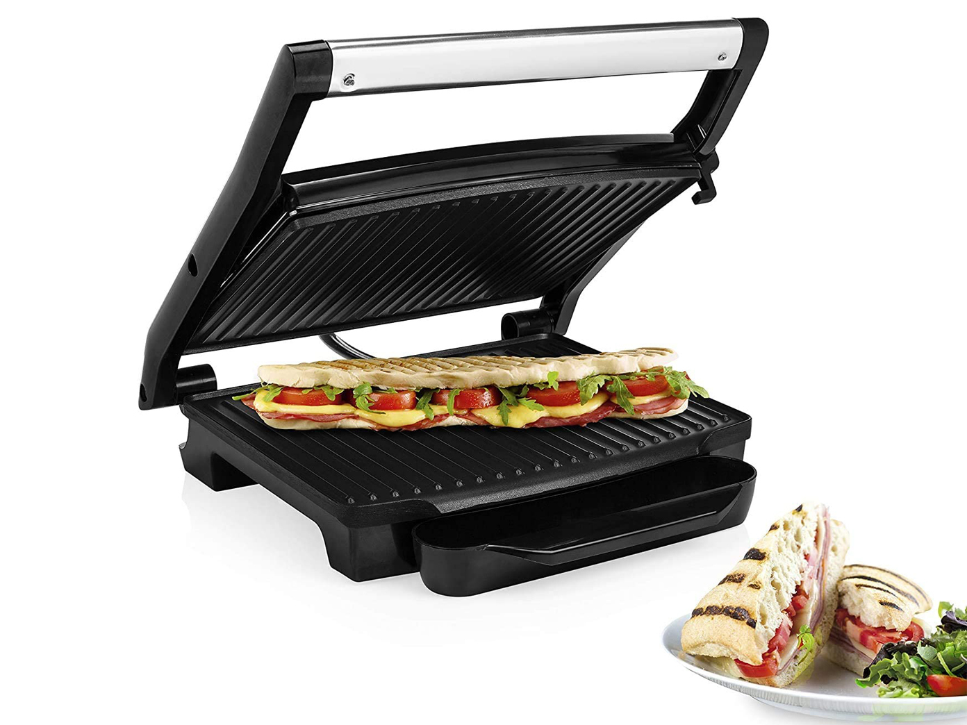 Elektro Kontaktgrills Sandwichmaker Paninimaker Tischgrill Steakgrill