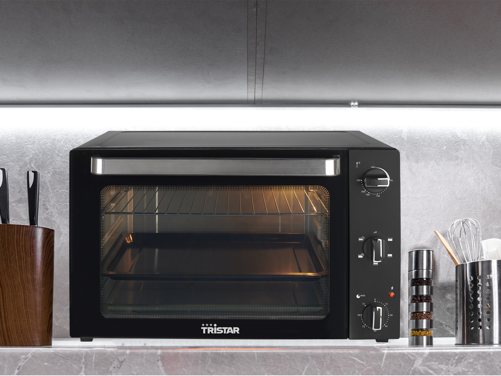 Mini Horno De Pizza Eléctrico Horno Pequeño Horno Tostador Horno De Mesa